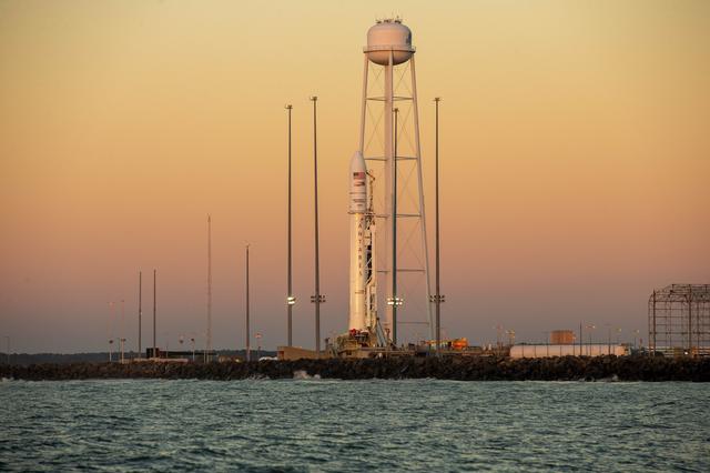 NASA image: Antares Rocket at NASA Wallops