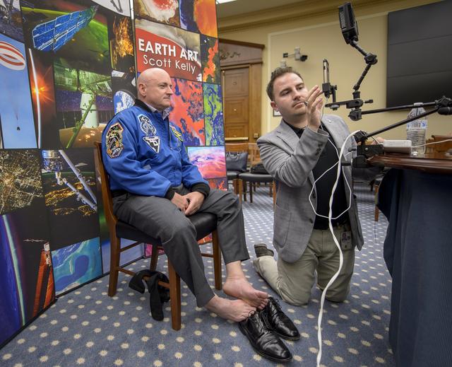 NASA image: Scott Kelly Post-Flight Visit to Washington