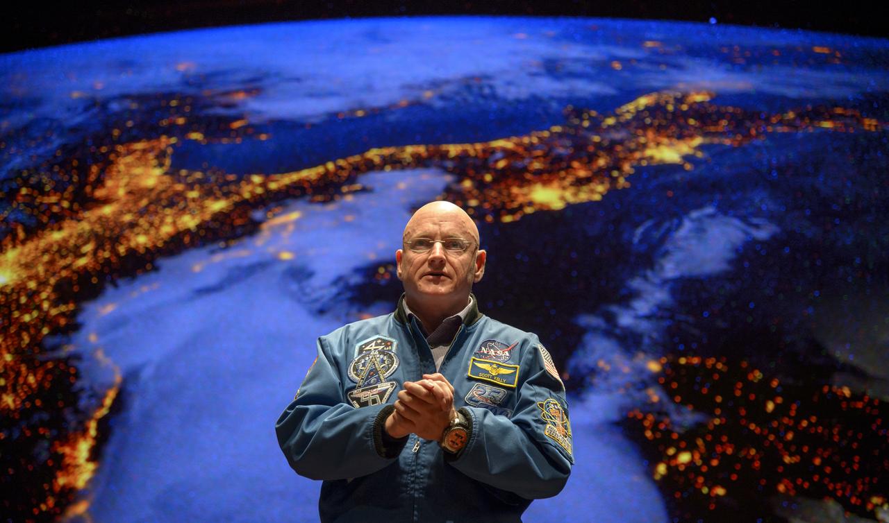 Former NASA astronaut Scott Kelly speaks during an event  at the United States Capitol Visitor Center, Wednesday, May 25, 2016, in Washington. Photo Credit: (NASA/Bill Ingalls)