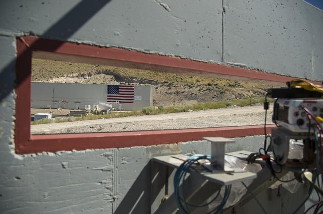 NASA image: Booster Test for Space Launch System Rocket