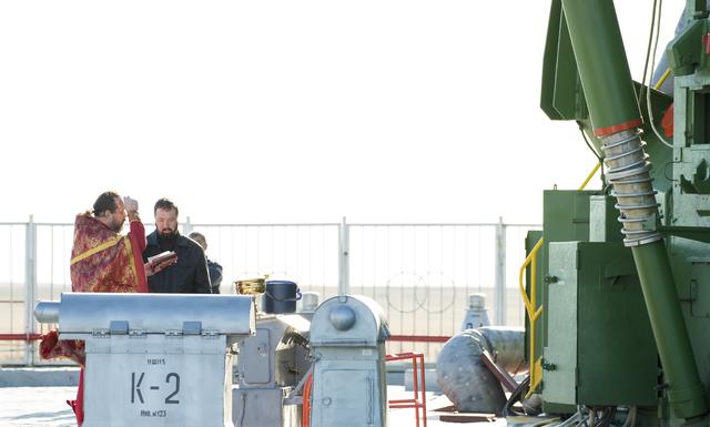 NASA image: Expedition 51 Soyuz Blessing