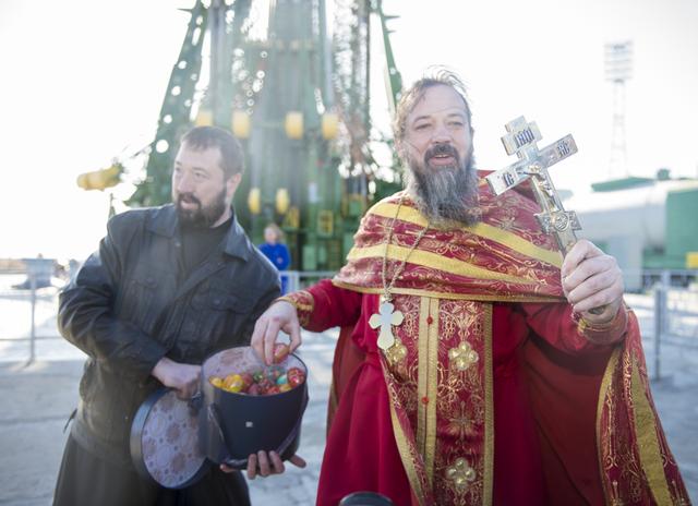 NASA image: Expedition 51 Soyuz Blessing