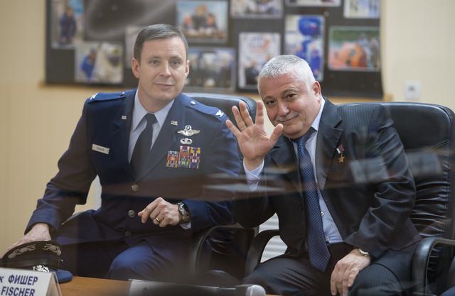 NASA image: Expedition 51 State Commission Meeting