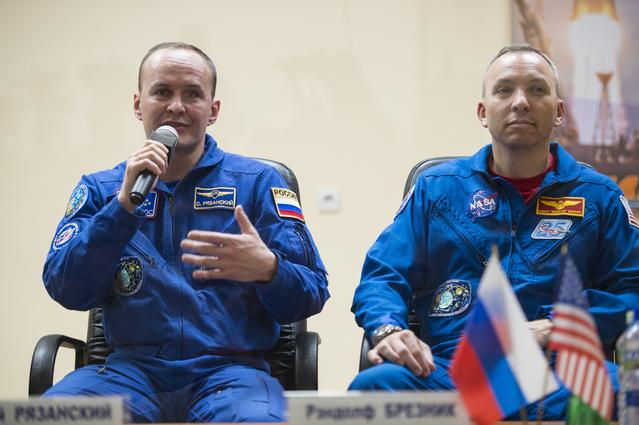 NASA image: Expedition 51 Press Conference