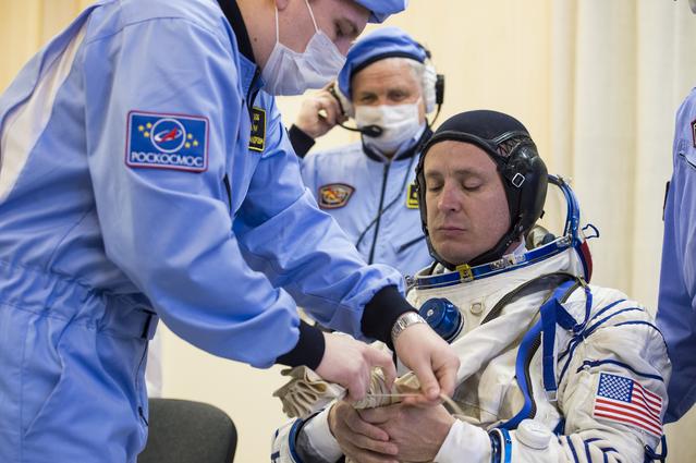 NASA image: Expedition 51 Suit Up