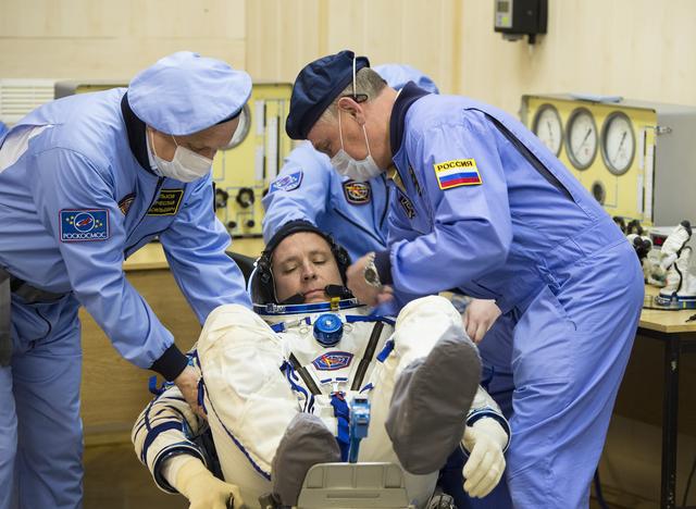 NASA image: Expedition 51 Pressure Checks