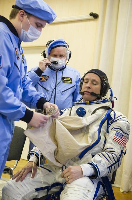 NASA image: Expedition 51 Suit Up