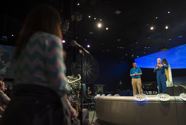 Astronaut Kate Rubins at Air and Space Museum