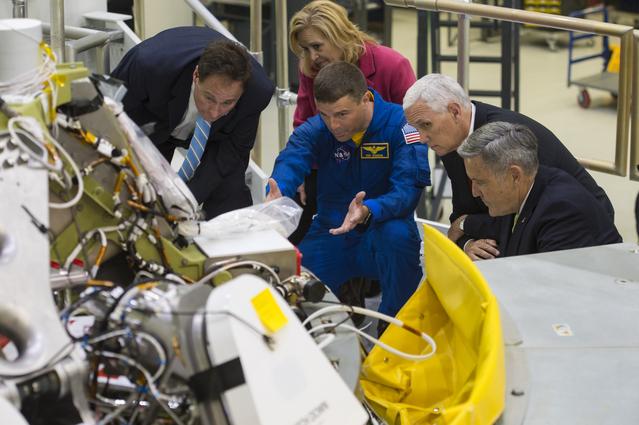 NASA image: Vice President Mike Pence visits Kennedy Space Center