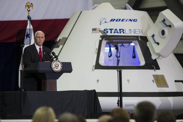 NASA image: Vice President Mike Pence visits Kennedy Space Center