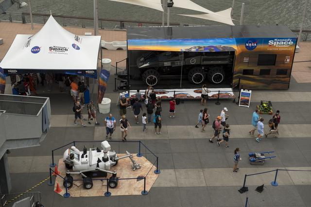 NASA image: NASA at the Space & Science Festival