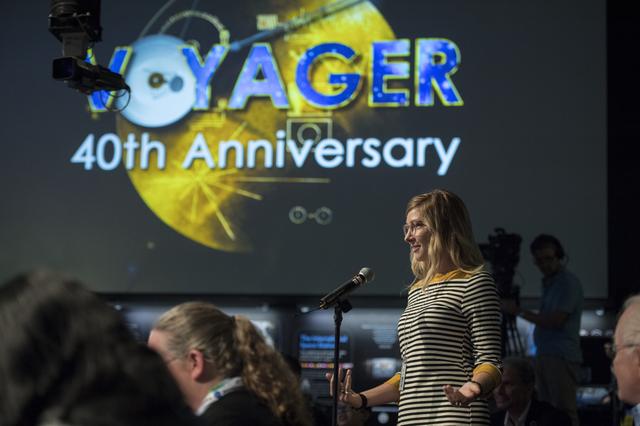NASA image: Voyager 40th Anniversary at Air and Space Museum