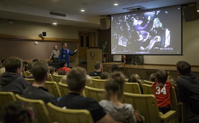 NASA image: Astronaut Jack Fischer at Rock Creek Park