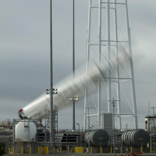 NASA image: Antares Orbital ATK-8 Mission