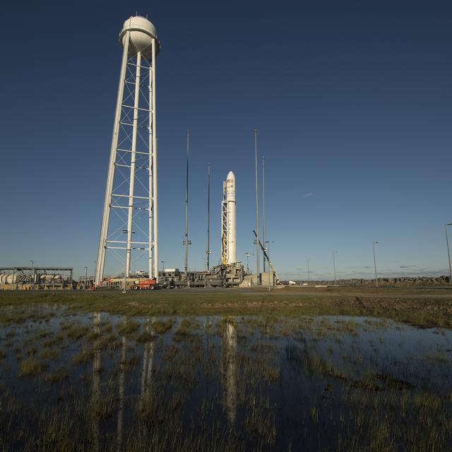 NASA image: Antares Orbital ATK-8 Mission