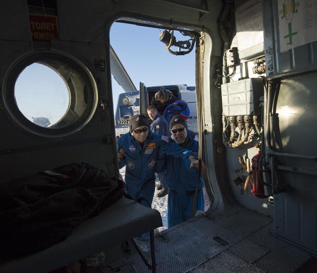 NASA image: Expedition 53 Soyuz MS-05 Landing