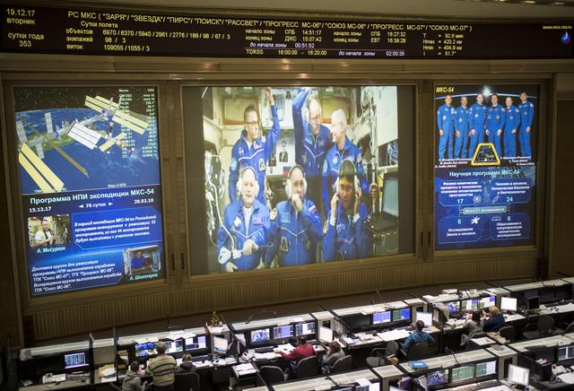 Expedition 54 Soyuz Docking