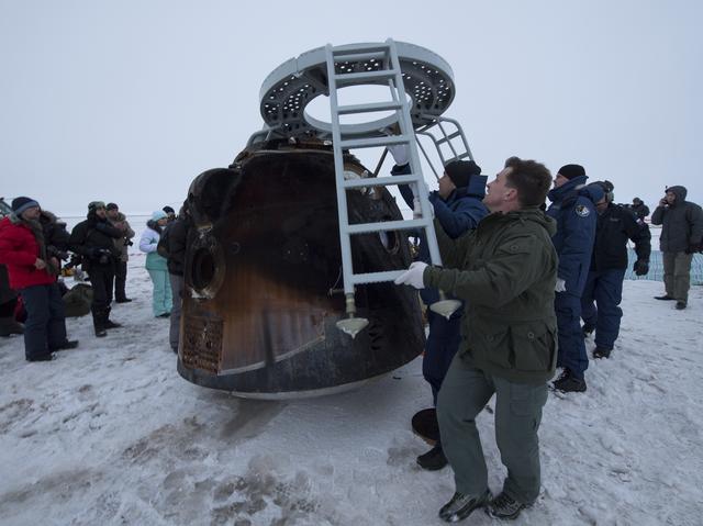NASA image: Expedition 54 Soyuz MS-06 Landing