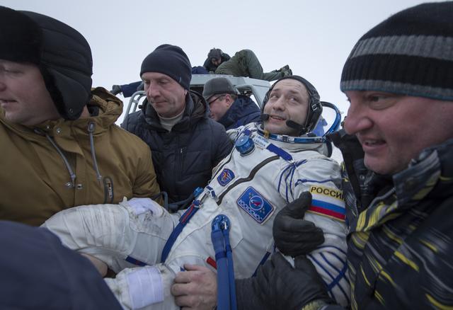 NASA image: Expedition 54 Soyuz MS-06 Landing