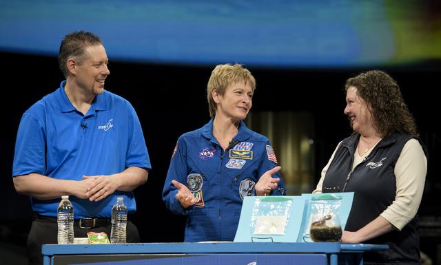 NASA image: Astronaut Peggy Whitson at NASM