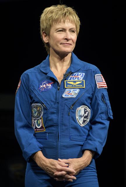 NASA image: Astronaut Peggy Whitson at NASM