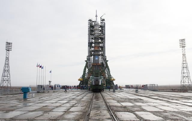 NASA image: Expedition 55 Soyuz Rollout