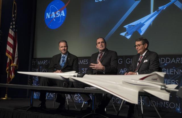 NASA image: Low Boom Flight Demonstrator Briefing