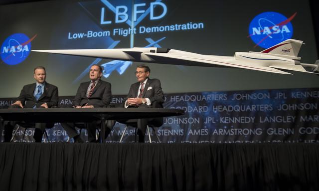 NASA image: Low Boom Flight Demonstrator Briefing