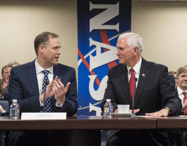 NASA image: Vice President Meets with NASA Leadership