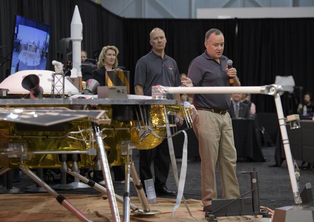 NASA image: InSight Prelaunch Briefing