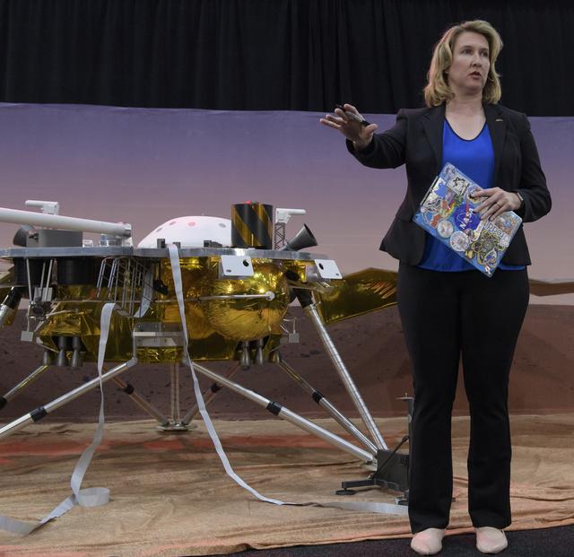 NASA image: InSight Prelaunch Briefing