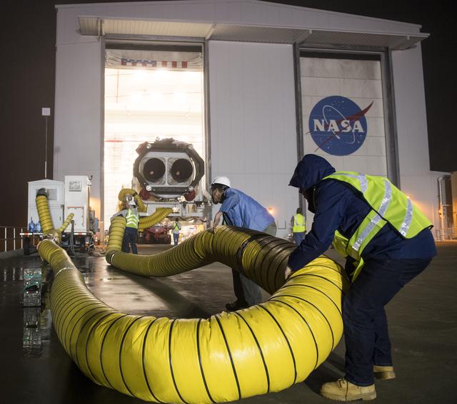 NASA image: Orbital ATK CRS-9 Rollout