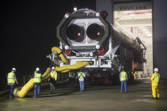 NASA image: Orbital ATK CRS-9 Rollout