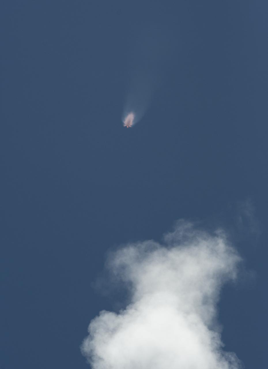 The NASA/German Research Centre for Geosciences GRACE Follow-On spacecraft launch onboard a SpaceX Falcon 9 rocket, Tuesday, May 22, 2018, from Space Launch Complex 4E at Vandenberg Air Force Base in California. The mission will measure changes in how mass is redistributed within and among Earth's atmosphere, oceans, land and ice sheets, as well as within Earth itself. GRACE-FO is sharing its ride to orbit with five Iridium NEXT communications satellites as part of a commercial rideshare agreement. Photo Credit: (NASA/Bill Ingalls)