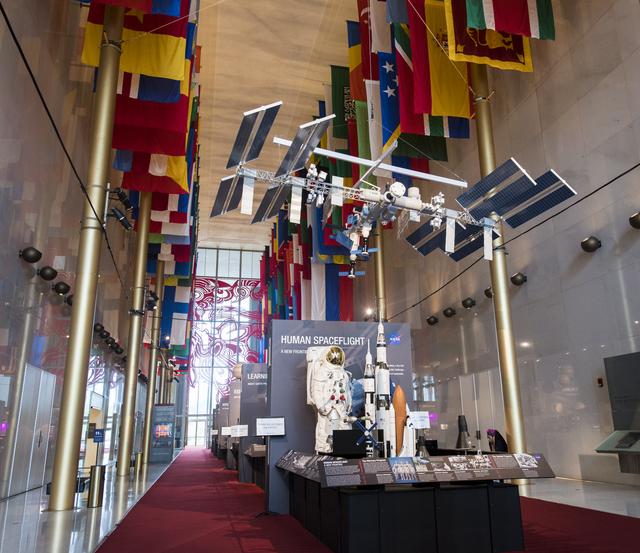 NASA image: NASA 60th Anniversary Exhibit at Kennedy Center