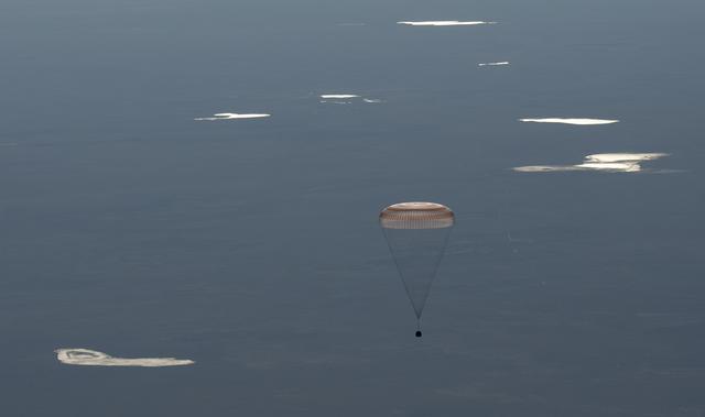NASA image: Expedition 55 Soyuz MS-07 Landing