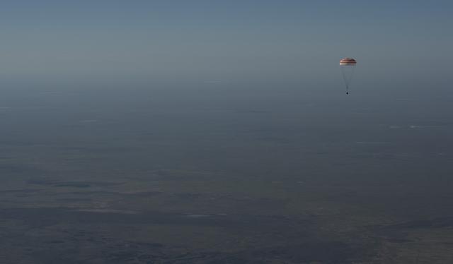 NASA image: Expedition 55 Soyuz MS-07 Landing