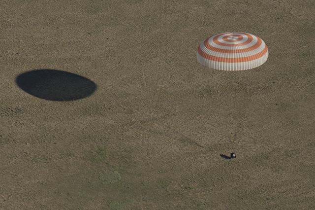 NASA image: Expedition 55 Soyuz MS-07 Landing