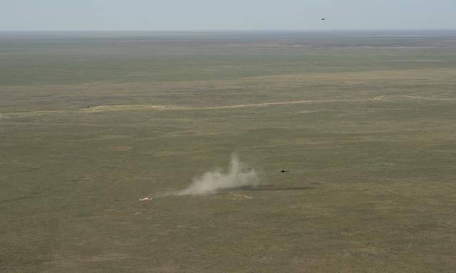 NASA image: Expedition 55 Soyuz MS-07 Landing