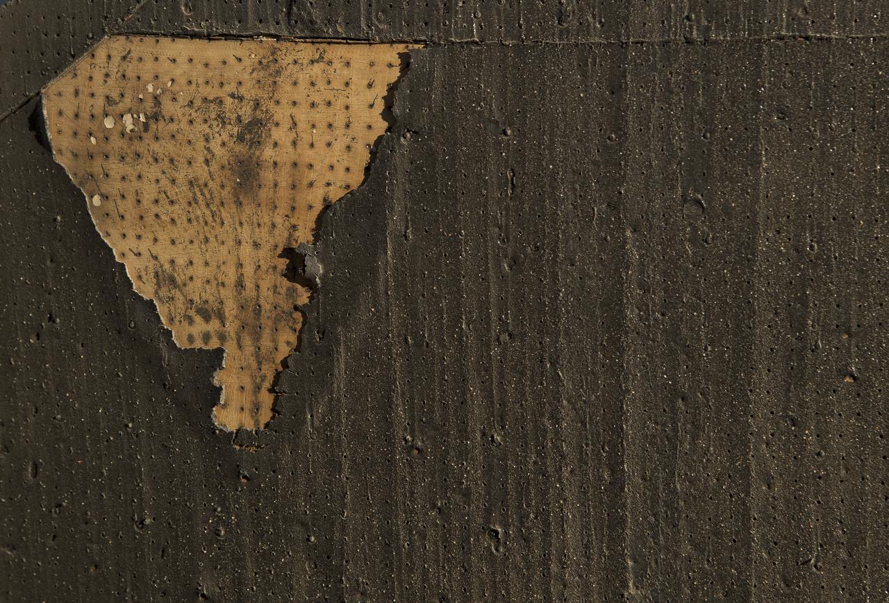 A portion of the Soyuz MS-07 spacecraft is seen shortly after Expedition 55 crew members Anton Shkaplerov of Roscosmos, Scott Tingle of NASA, and Norishige Kanai of the Japan Aerospace Exploration Agency (JAXA) landed in the capsule near the town of Zhezkazgan, Kazakhstan on Sunday, June 3, 2018. Shkaplerov, Tingle, and Kanai are returning after 168 days in space where they served as members of the Expedition 54 and 55 crews onboard the International Space Station. Photo Credit: (NASA/Bill Ingalls)