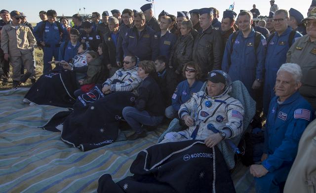 NASA image: Expedition 55 Soyuz MS-07 Landing