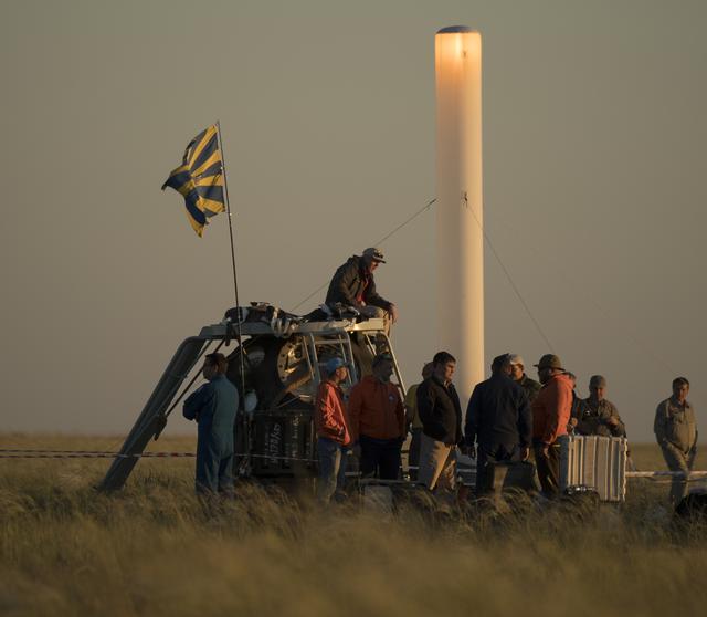 NASA image: Expedition 55 Soyuz MS-07 Landing