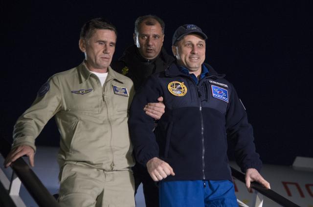 NASA image: Expedition 55 Soyuz MS-07 Landing