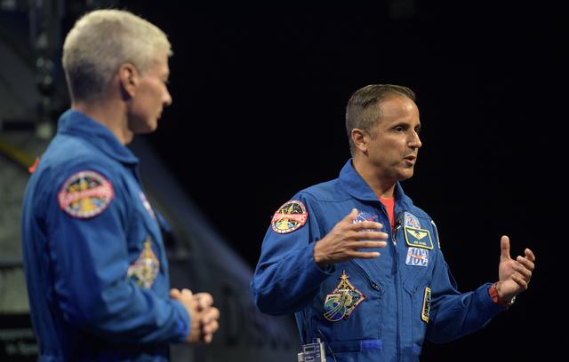 NASA image: Expedition 54 Postflight Presentation at NASM