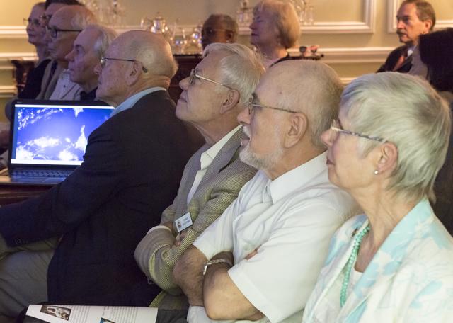 NASA image: Astronauts Vande Hei and Acaba at the DACOR Bacon House