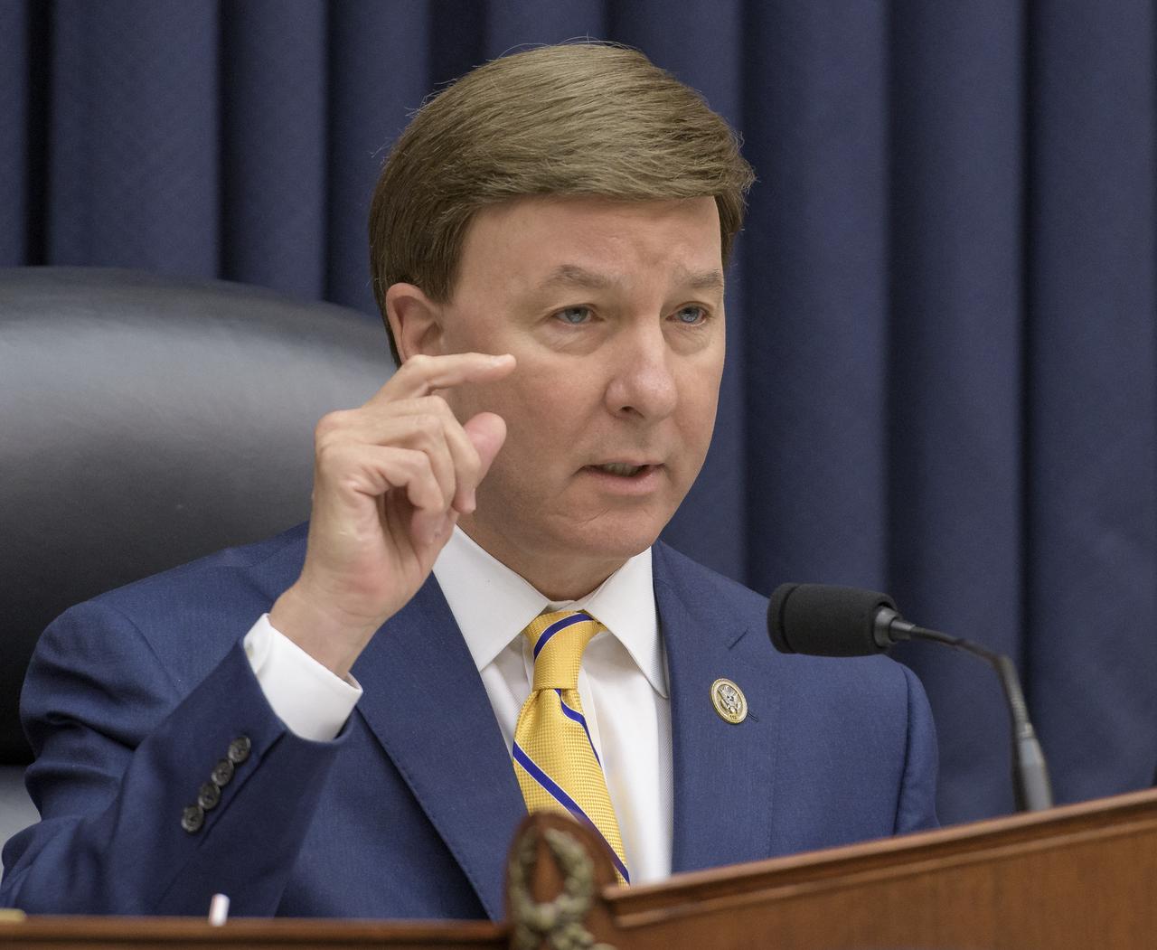 Rep. Mike Rogers, R-Alabama, Chairman of the Strategic Forces Subcommittee is seen during the House Subcommittee on Strategic Forces hearing on Space Situational Awareness: Whole of Government Perspectives on Roles and Responsibilities, Friday, June 22, 2018 at the Rayburn House Office Building in Washington. Photo Credit: (NASA/Bill Ingalls)