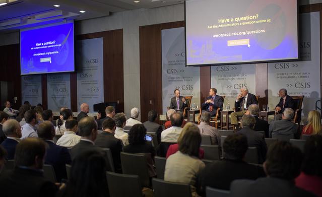 NASA image: NASA Administrator Discusses NASA's 60th Anniversary at CSIS