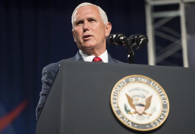 NASA image: VP Pence Visits Johnson Space Center