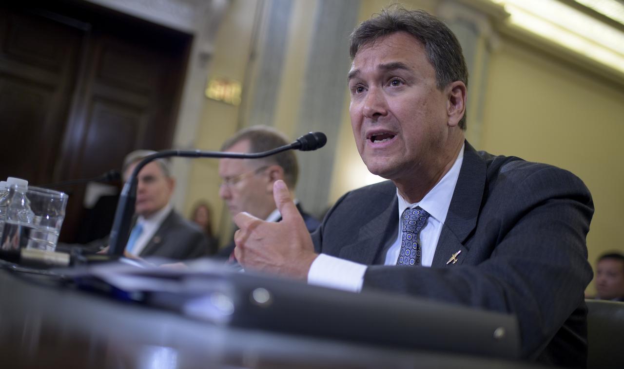 Mr. Joel Szabat of Maryland appears before the Senate Committee on Commerce, Science, and Transportation as the nominee to be Assistant Secretary for Aviation and International Affairs at the Department of Transportation on Thursday, Aug. 23, 2018 in the Russell Senate Office Building in Washington. Photo Credit: (NASA/Bill Ingalls)