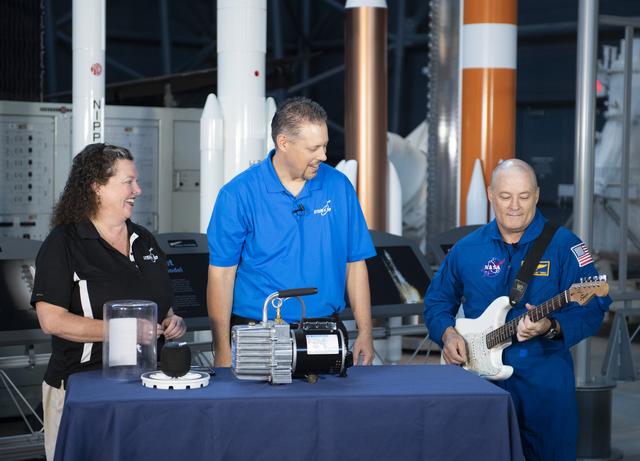 NASA image: Astronaut Tingle at Udvar-Hazy Center